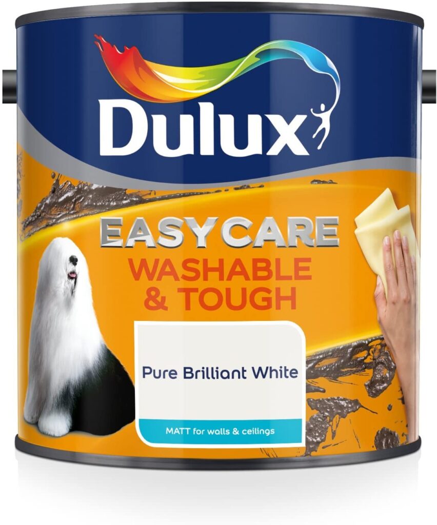 Dulux easycare washable and tough matt emulsion paint