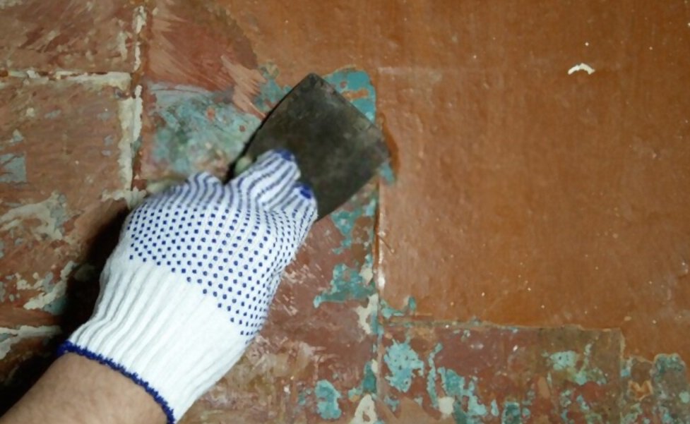 How to remove paint from tiles PaintItemS