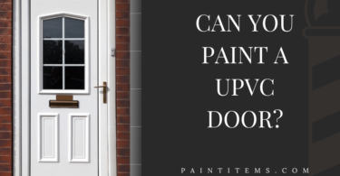 Can You Paint a UPVC Door